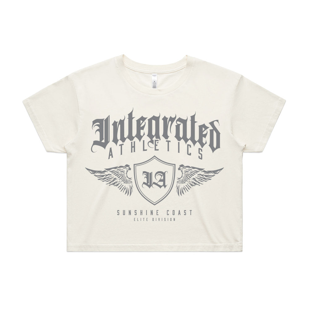Womens Old English Crop - Integrated Athletics