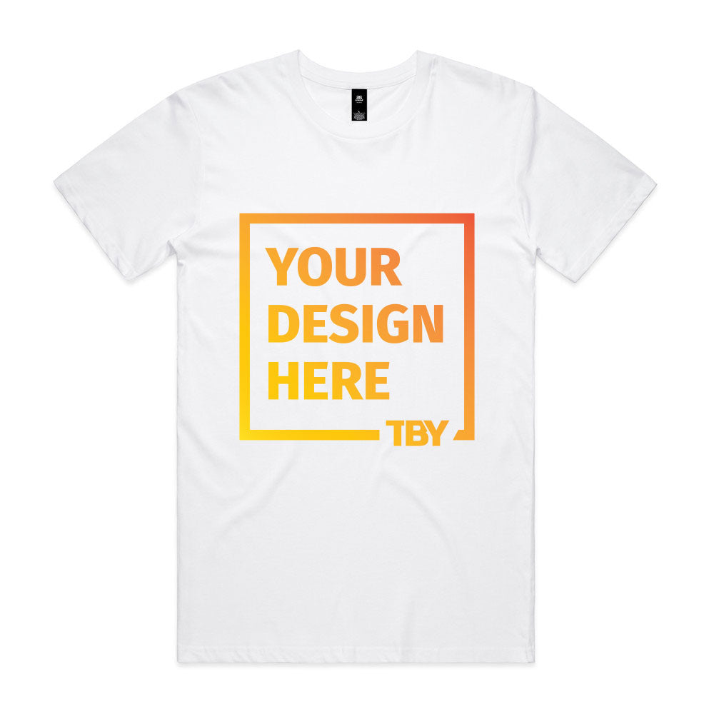 AS COLOUR Mens Staple Tee - White (DTF)